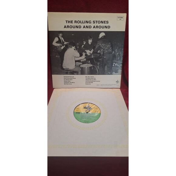The Rolling Stones Around & Around LP 1970 NOVA/DECCA Germany GEMA 6.21392 VG++ - Picture 2 of 11